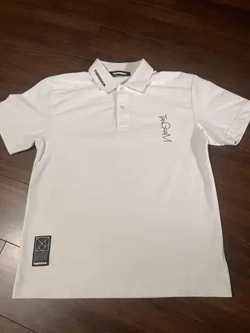 TANGRAM 피케 셔츠 화이트 S 사이즈