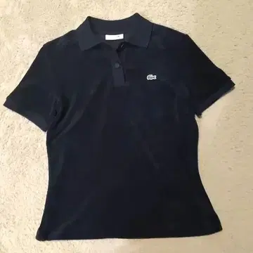LACOSTE 라코스테 파일 원단 반팔 피케 셔츠 38(L) 여성용