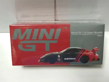 MINI GT 1/64 마쓰다 RX-7 LB 슈퍼 실루엣 ADVAN