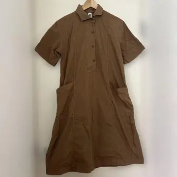 MHL 하프 버튼 원피스
