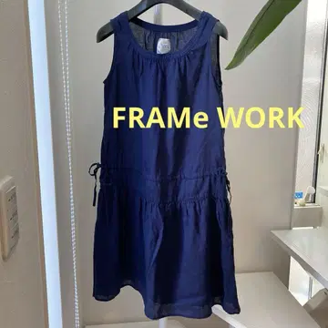 FRAMe WORK 슬리브리스 원피스