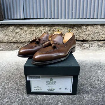 CROCKETT&JONES CAVENDISH 태슬 브라운 6.5E