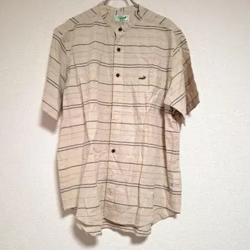 Crocodile 밴드 카라 셔츠 사이즈 LL