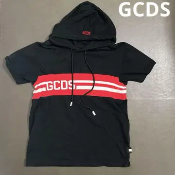 GCDS 탑 후드티 반팔