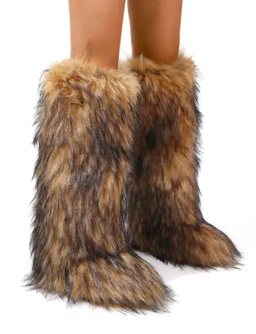 오토 걸즈 FUR LONG BOOTS 완판템
