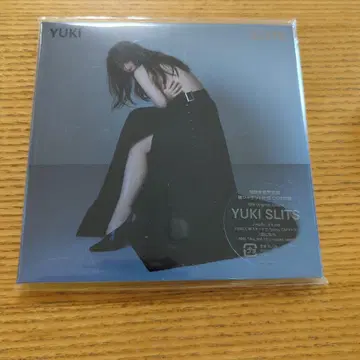 YUKI SLITS 최초 한정판 종이 자켓 사양