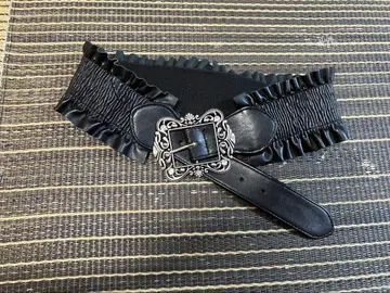 Axes Femme 클래시컬 버클 밴딩 벨트