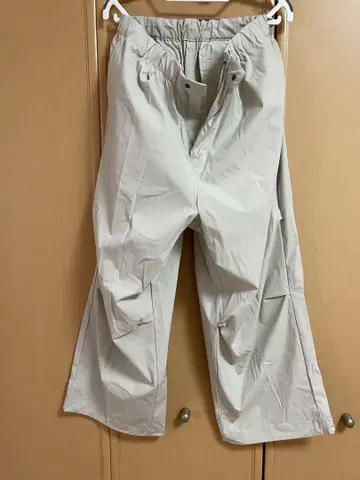 WYM 트랙 와이드 이지 루즈 팬츠