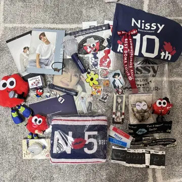 Nissy 프리미엄 시트 굿즈 묶음 판매