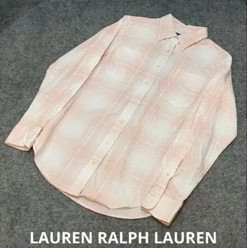 LAUREN RALPH LAUREN 체크 무늬 긴팔 셔츠