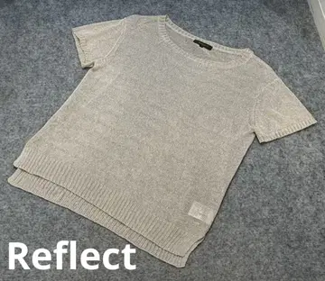 Reflect 리플렉트 반팔 썸머 니트 M