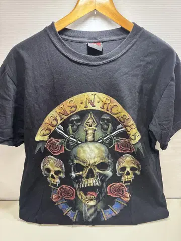 밴딩 티셔츠 Guns N' Roses 티셔츠 L 사이즈 블랙