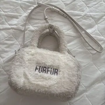 FURFUR 에코 퍼 스퀘어 보스턴 백