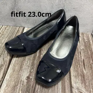 fitfit 네이비 플랫슈즈 23.0cm