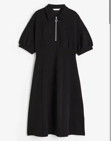 H&M 귀여운 원피스, 지퍼를 열면 다른 분위기로!