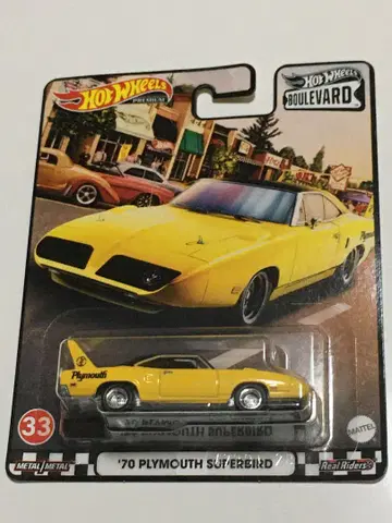 핫휠 BOULEVARD 프리머스 슈퍼 버드