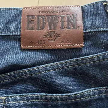 EDWIN No. 403 데님 청바지 W32