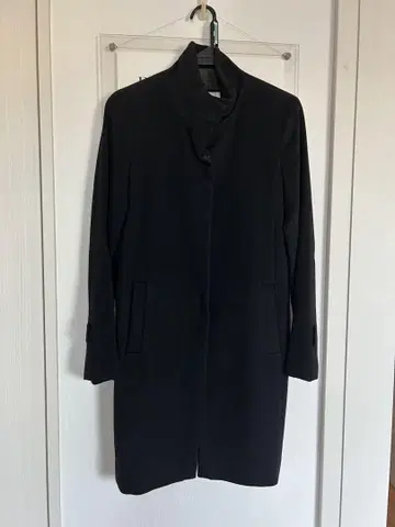 M-premierBLACK 블랙 롱 코트 38