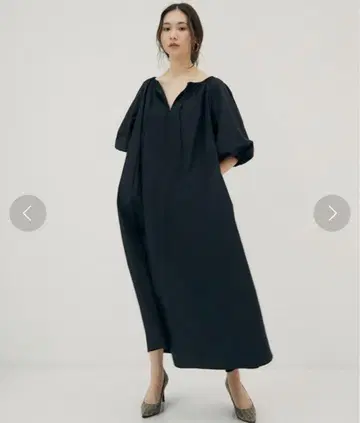 RANDEBOO Balloon volume puff dress 블랙
