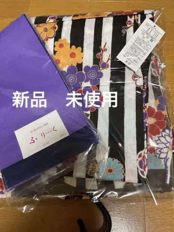 유카타 반폭 오비 세트