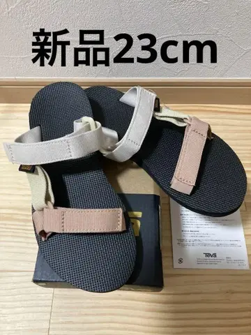 새상품 Teva 유니버셜 슬라이드 샌들 23cm