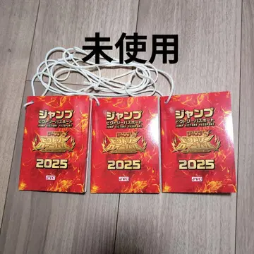 점프 빅토리 카니발 2025 방문객 기념품 여권