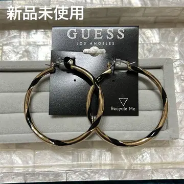 미사용 새상품 GUESS 게스 후프 귀걸이