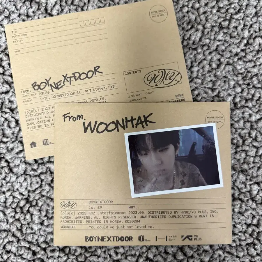 BOYNEXTDOOR | 보이넥스트도어 #6 BOYNEXTDOOR 'WHY' (LETTER