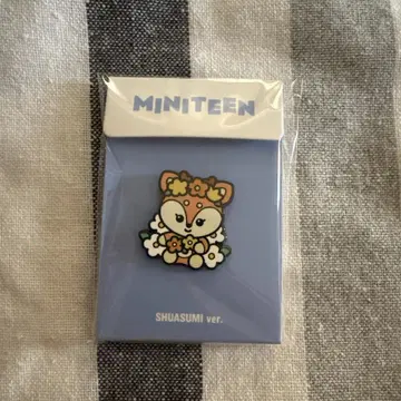 세븐틴 조슈아 미니틴 핀 배지