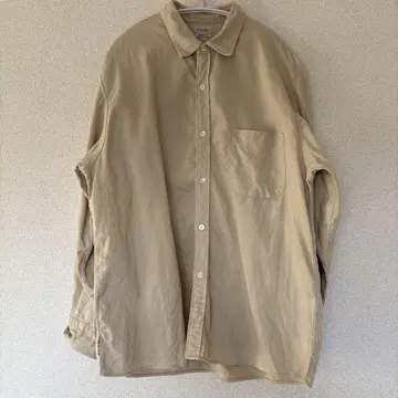 steven alan 루즈핏 베이지 셔츠