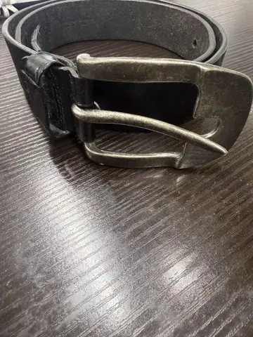 천연 가죽 크로커다일 패턴 벨트