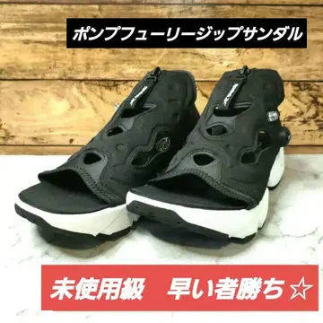 미사용급 리복 펌프 퓨리 지퍼 샌들 26cm