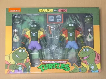 NECA TMNT 나폴레옹 아치라 피규어 펑크 프로그 네카