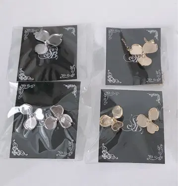 페이퍼 플라워 그루 데코 받침대 4종 세트