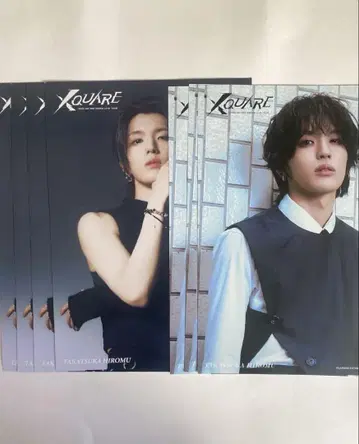 INI XQUARE 플라이어 전반 후반 타카츠카 다이스케 7장