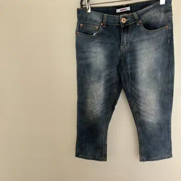 BONGO 크롭 팬츠 사이즈 7 다크 블루