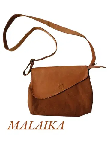 MALAIKA 브라운 숄더백