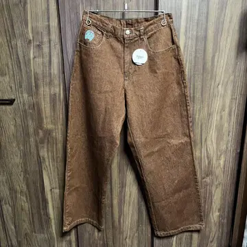 새상품 younger song YS taperd color denim S