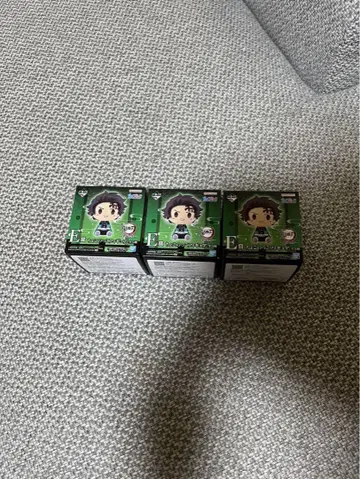 제일복권 귀멸의 칼날 ~상현의 삼~ E상 초코노코 피규어 3개
