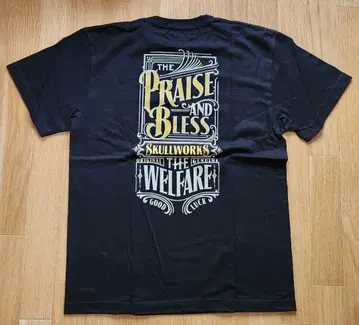 SKULLWORKS THE WELFARE 티셔츠 블랙