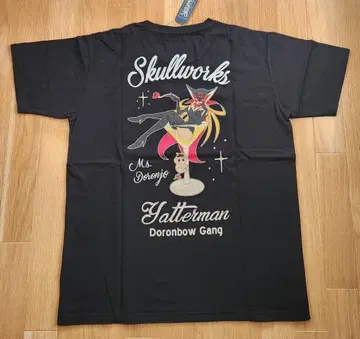 Skullworks Yatterman 티셔츠 블랙