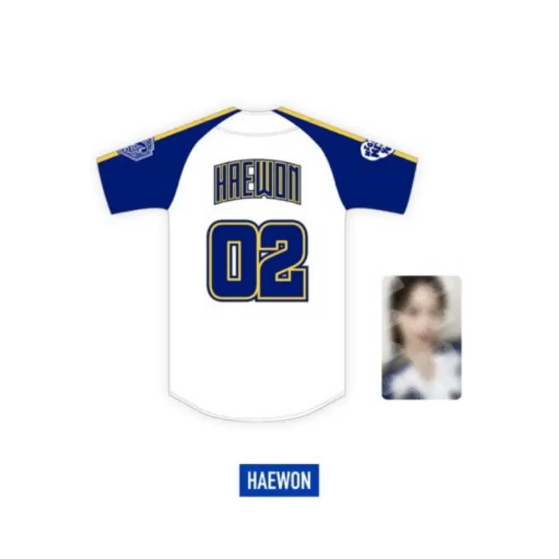 NMIXX へウォン baseball ユニフォーム トレカ付き Amazon.co.jp: NMIXX Hewon Baseball Uniform with Trading Card