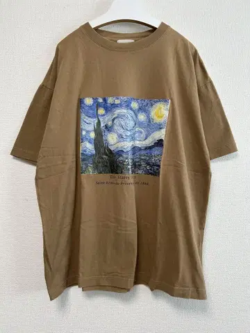 VAN GOGH 고흐 티셔츠 별이 빛나는 밤 아트