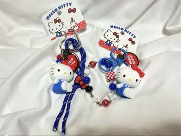 키티 자라 키링 하트 카라비너 피규어