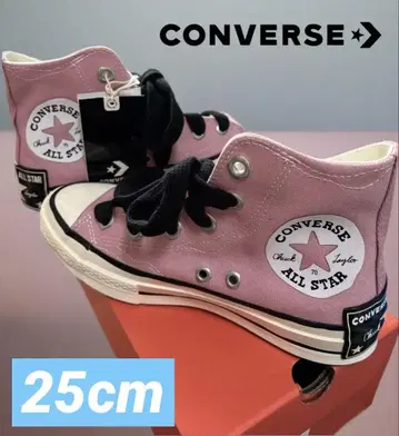 한국 한정판] CONVERSE 빅 힐 패치 CT70 하이컷 핑크
