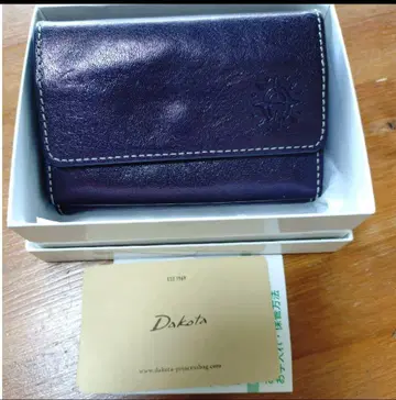 Dakota 3단 폴더형 지갑 네이비