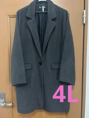 빅 사이즈 체스터 코트