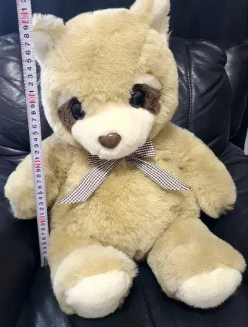 레트로 너구리 봉제 인형
