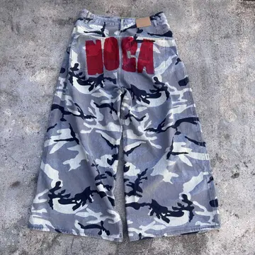 BAGGY DENIM 카모플라쥬
