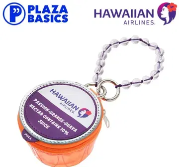 HAWAIIAN AIRLINES 하와이안 항공 참 파우치 주스